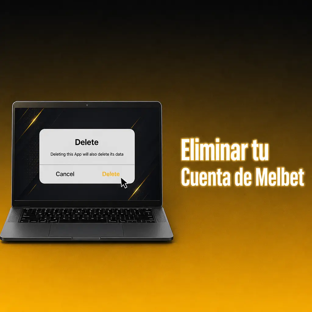Proceso de cierre de cuenta en Melbet