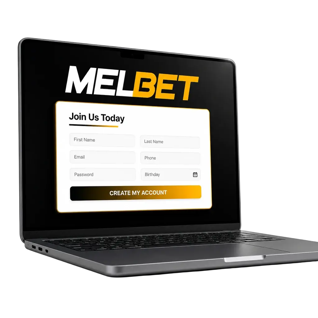Registro e inicio de sesión en Melbet Chile